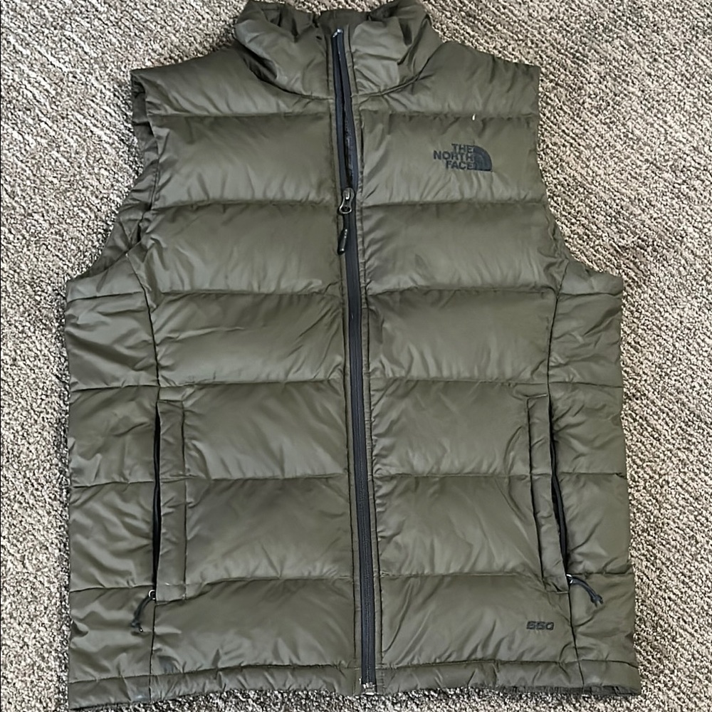 The North Face Forest Green Puffer Vest